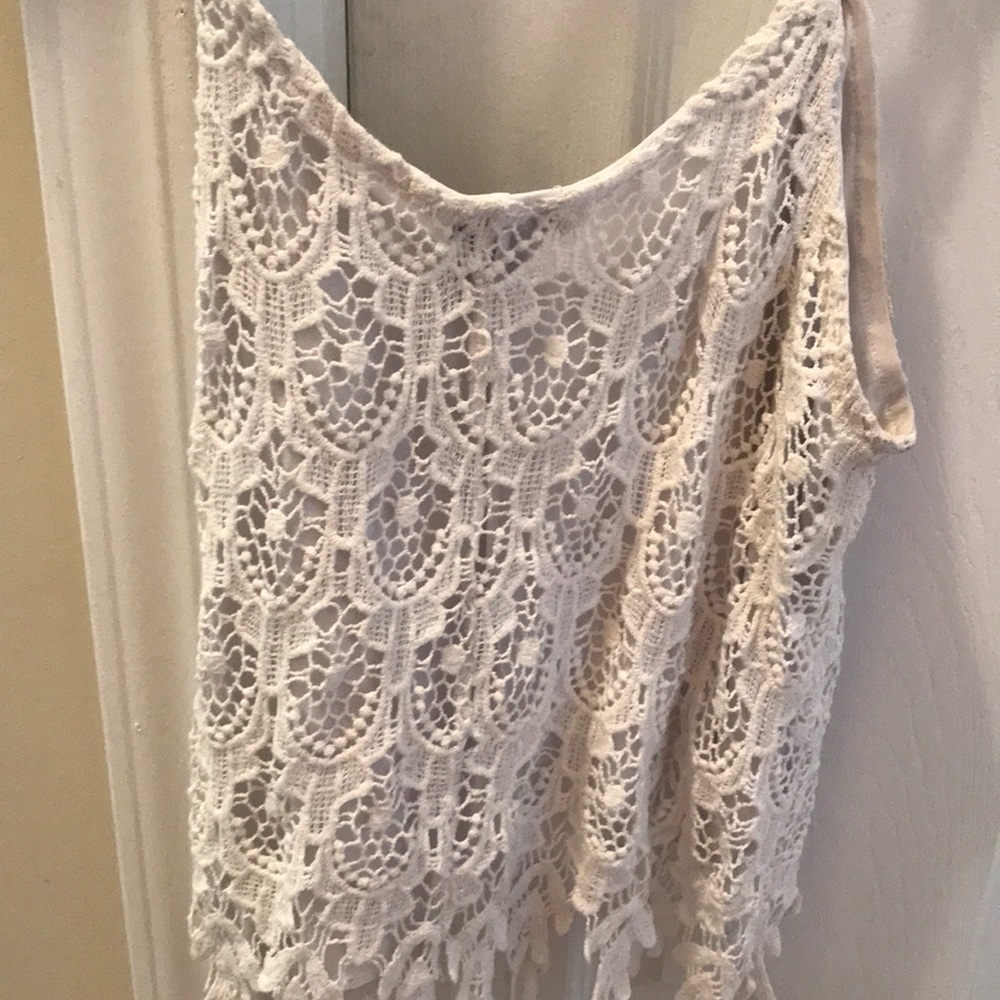 lace crop top!